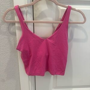 Lululemon Athletica Sonic Pink Align Tank Top